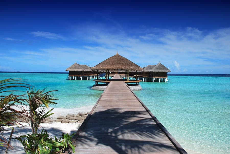 Malediwy - plaża